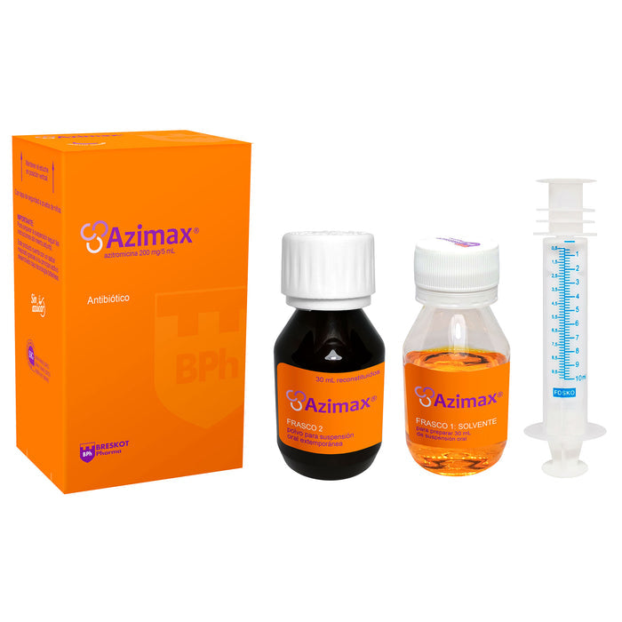 Azimax 200Mg 5Ml Susp X 30Ml Azitromicina