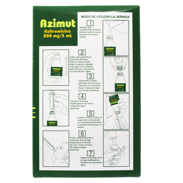 Azimut 200Mg 5Ml Susp X 50Ml Azitromicina