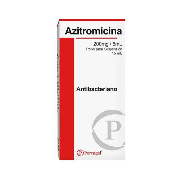 Azitromicina 200Mg / 5Ml Antibacteriano Polvo Para Suspensión Oral X 15Ml