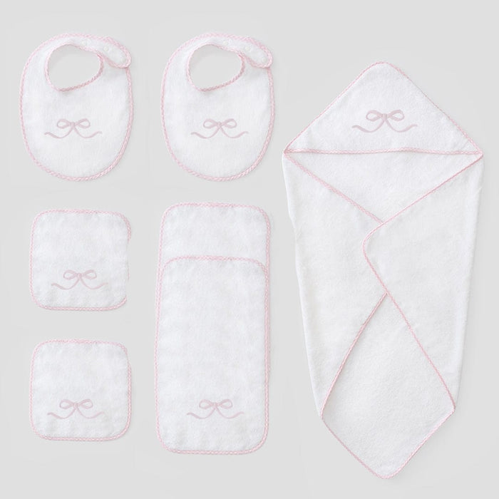 Pink Bow / No Embroidery