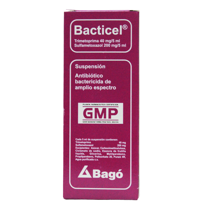 Bacticel Susp X 100Ml Sulfametoxazol Trimetoprim