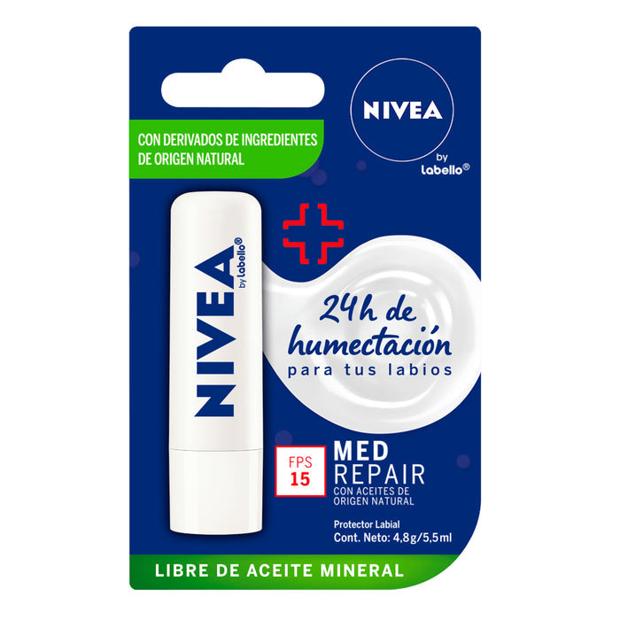 Protector labial Nivea Med Repair FPS 15
