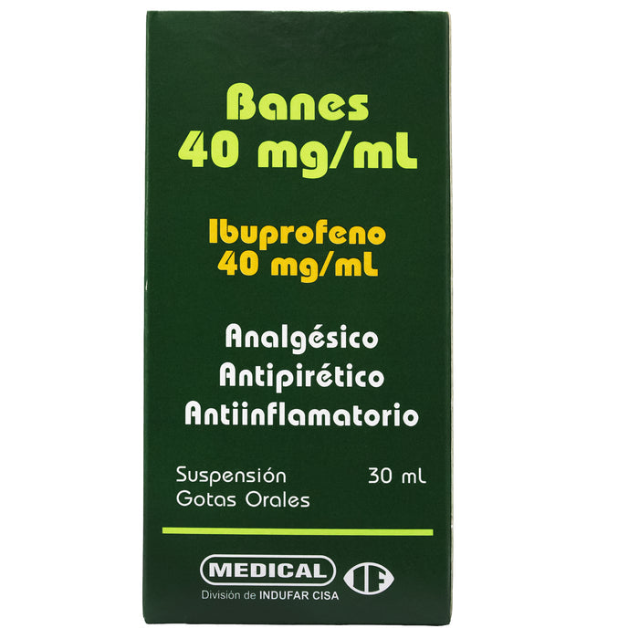 Banes 40Mg Ml Susp X 30Ml Ibuprofeno
