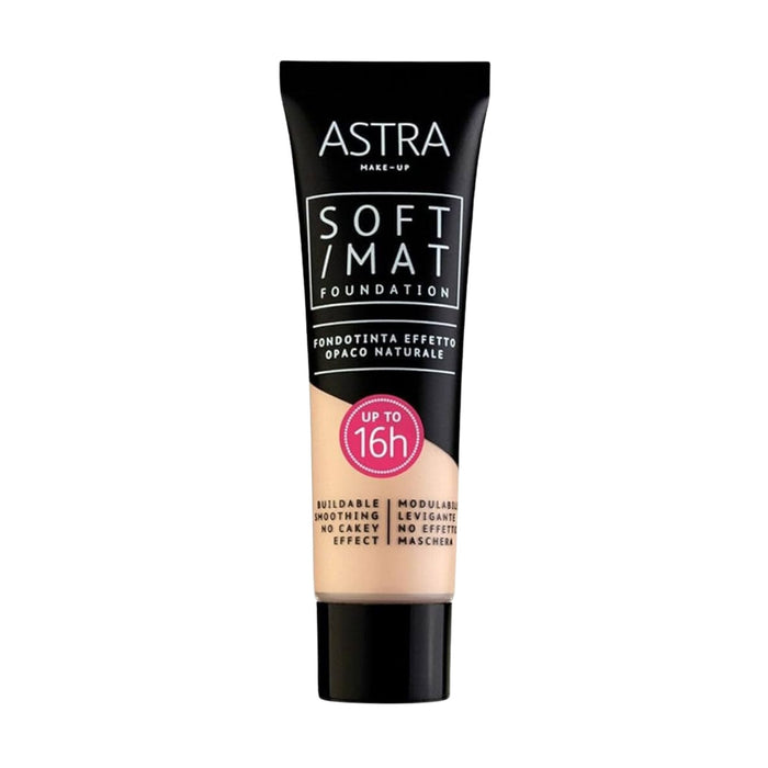 Base De Maquillaje Astra Soft Mat Foundation N05 Honey X 30Ml