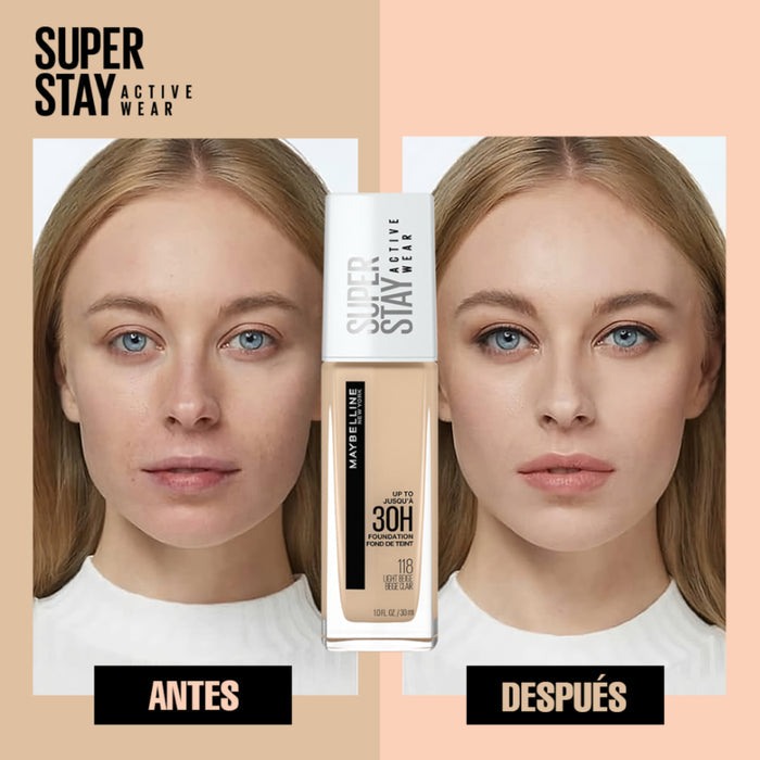 Base De Maybelline Superstay Full Coverage 312 Golden X 30Ml