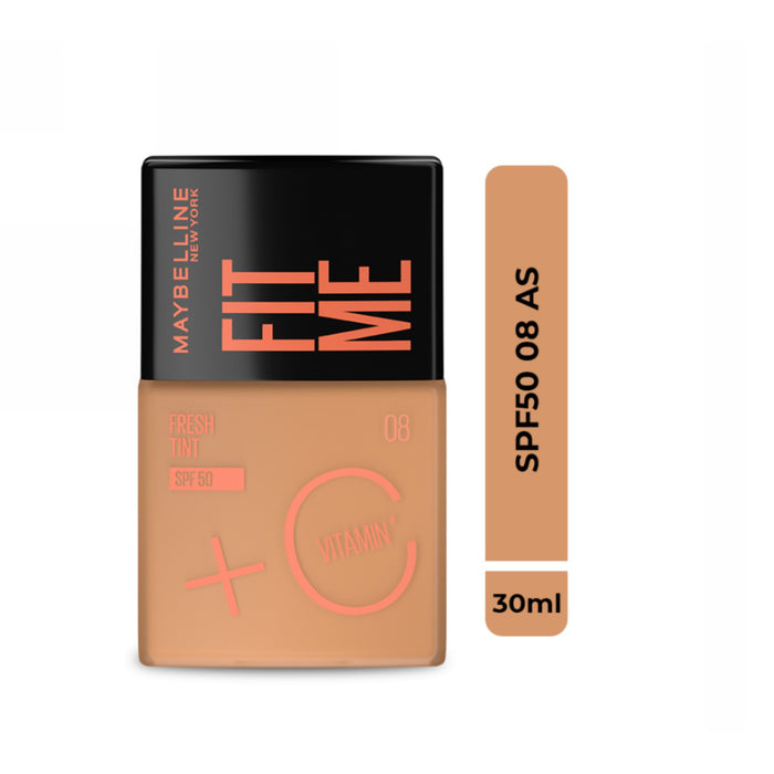 Base Maybelline Fit Me Fresh Tint Spf 50 - Tono 08 X 30Ml