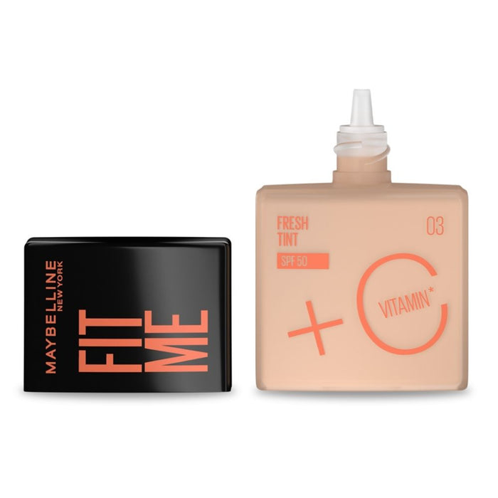 Base Maybelline Fit Me Fresh Tint Spf50 - Tono 03 X 30Ml