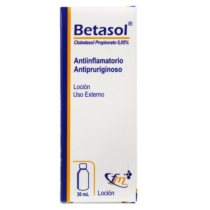 Betasol 0.05% Loc Topica X 30Ml Clobetasol