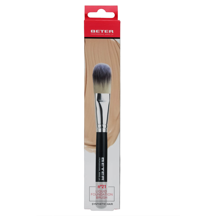 Brocha maquillaje Beter base sintética #21