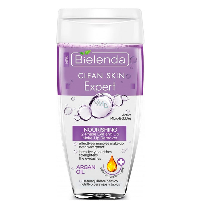 Desmaquillante Bielenda Clean Ojos Labios Argán