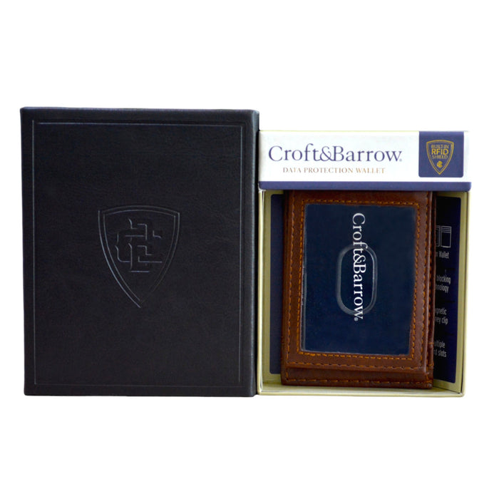 Billetera Cuero Croft & Barrow Iman Cafe Oscuro 31Cb160013