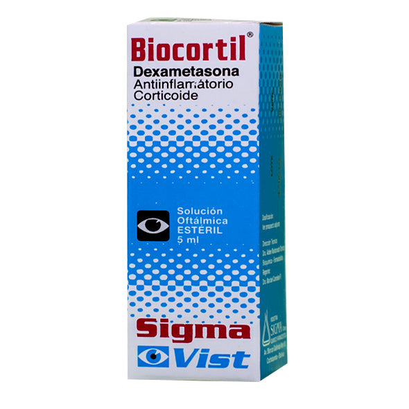 Biocortil 0.1% Colirio X 5Ml Dexametasona