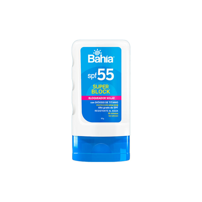 Bloqueador Solar Bahia Super Block Spf55 X 60G