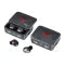 Bluetooth gaming headset - open case view