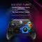 Bluetooth wireless gaming controller - black front view