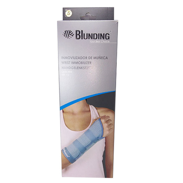Blunding Inmovilizador Muñeca Con Ferula Talla S Ambidiestro X Pieza