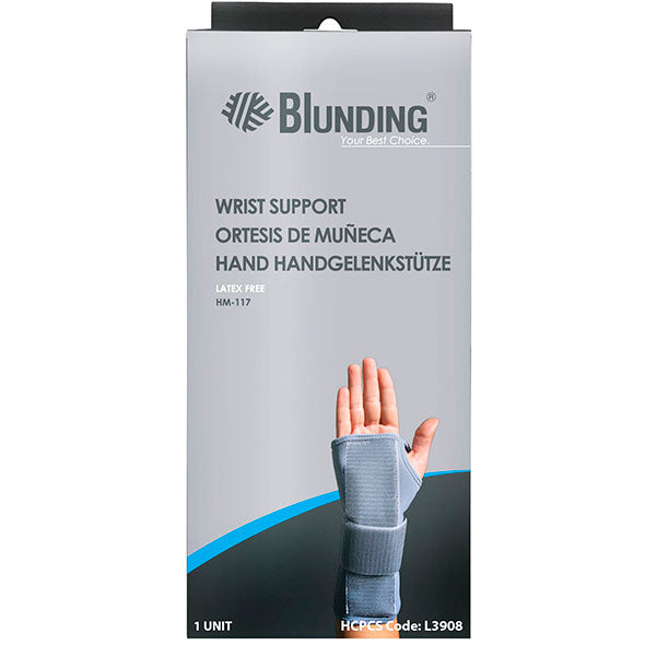 Blunding Munequera Ortopedica Lycra Hm-117 Derecha Talla M X Pieza