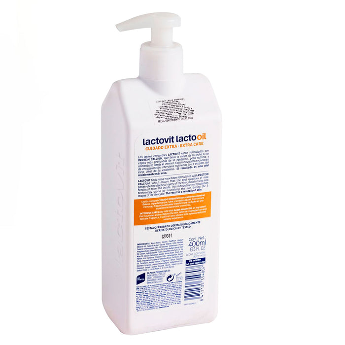 Body Milk Lactovit Lacto-Oil Cuidado Extra X 400Ml