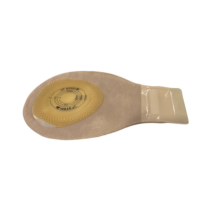 Bolsa Colostomía Recortable 51Mm Abierta Verde X Unidad