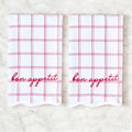 Bon Appétit Kitchen Towels (pair)