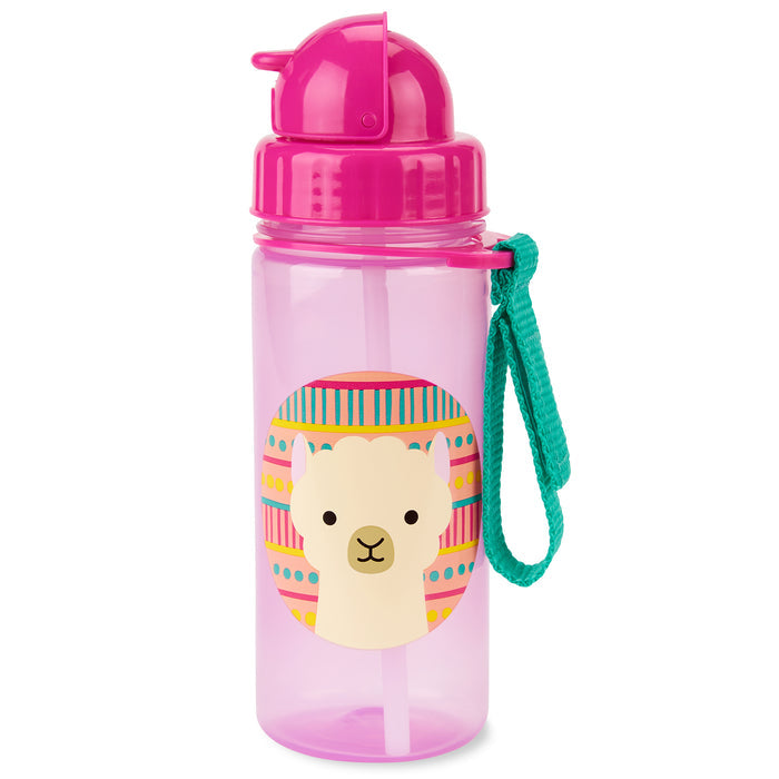 Botella Con Bombilla Llama Skip Hop X 390Ml