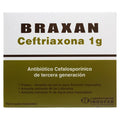 Braxan Ceftriaxona 1G X Ampolla