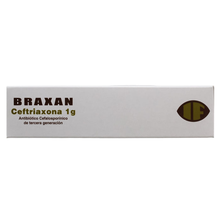 Braxan Ceftriaxona 1G X Ampolla