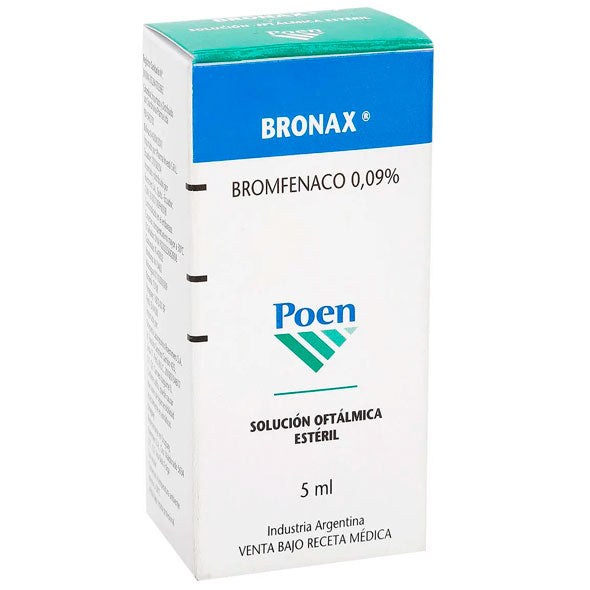 Bronax 0.09% Colirio X 5Ml Bromfenaco