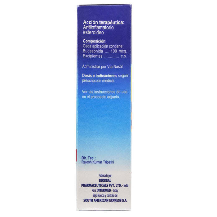 Budecort 100Mcg Aerosol Nasalx150 Dosis Budesonida
