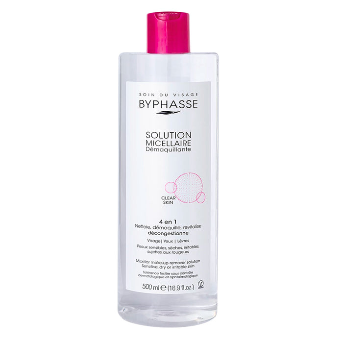 Solución micelar Byphasse 4 en 1 sensitive 500ml