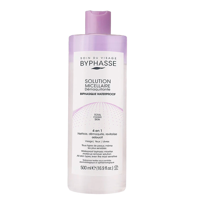 Solución micelar Byphasse 4 en 1