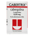 Cabertrix 0.5Mg X 2 Comp Cabergolina N-B