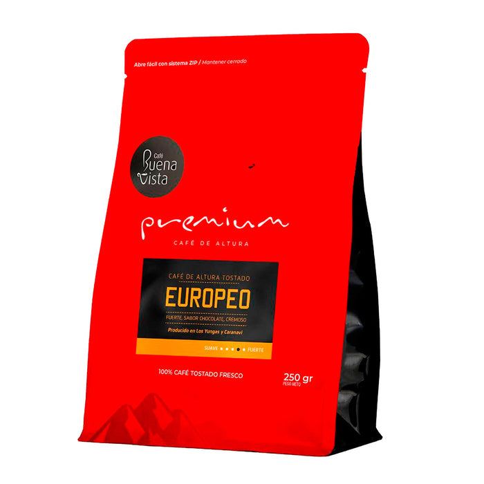 Café Molido Buena Vista Premium Europeo X 250G