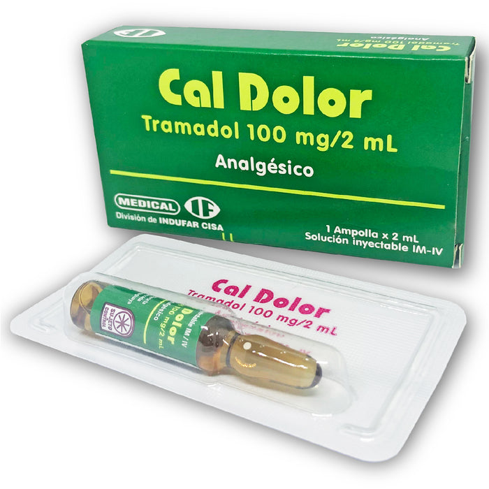 Cal Dolor 100Mg Im-Iv Tramadol 1 Ampolla X 2Ml