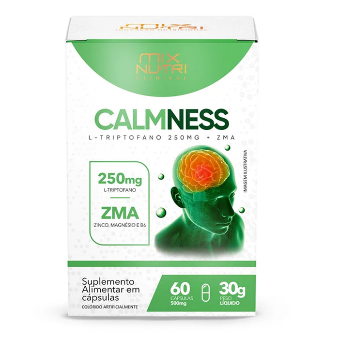 Calmness L-Triptofano 250Mg+Zma X 60Cap Mix Nutri