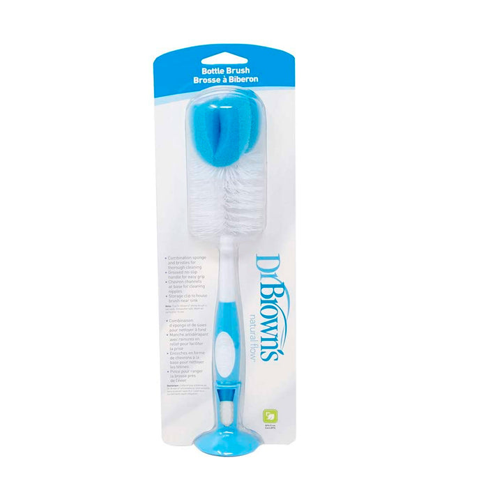 Cepillo Limpieza Para Mamadera Dr Browns Color Celeste X Unidad