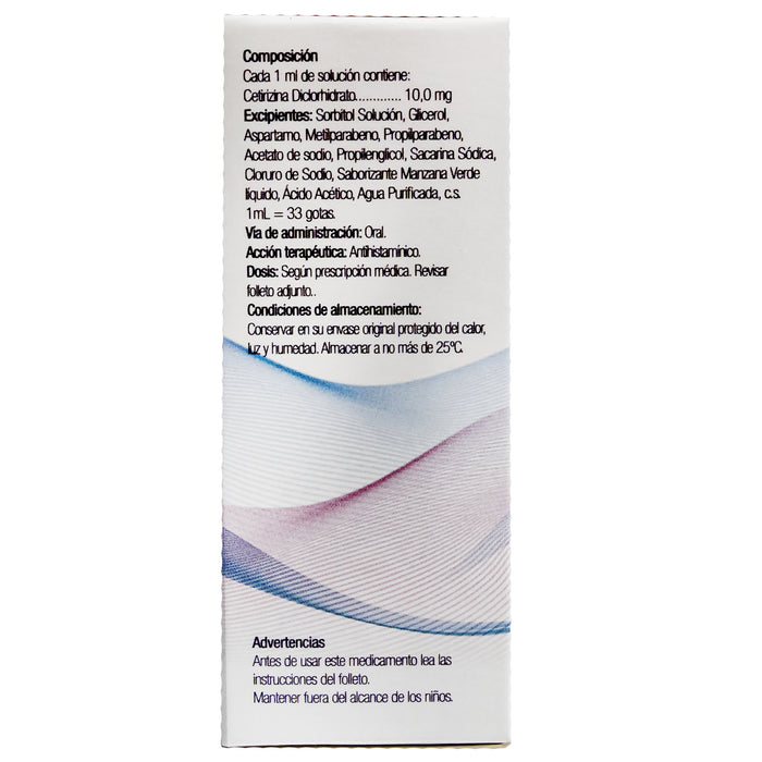 Cetirizina 10Mg/Ml Gotas Amaria X 15Ml