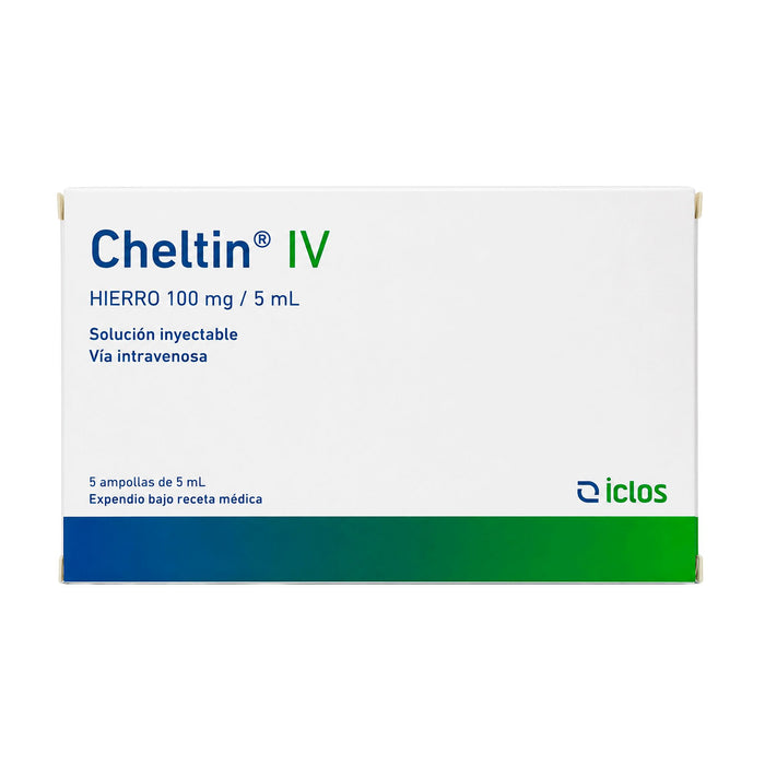 Cheltin 100Mg Iv Hierro X Ampolla