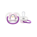 Chupete Avent Ultra Air Noche 0-6M Niña Scy376/19 X 2 Unidades