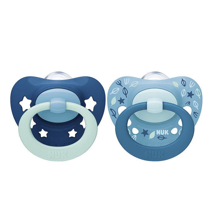 Chupete Signature Nuk Celeste 6-18M X 2 Unidades