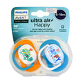 Chupete Ultra Air Avent 6-18M Niño X 2 Unidades