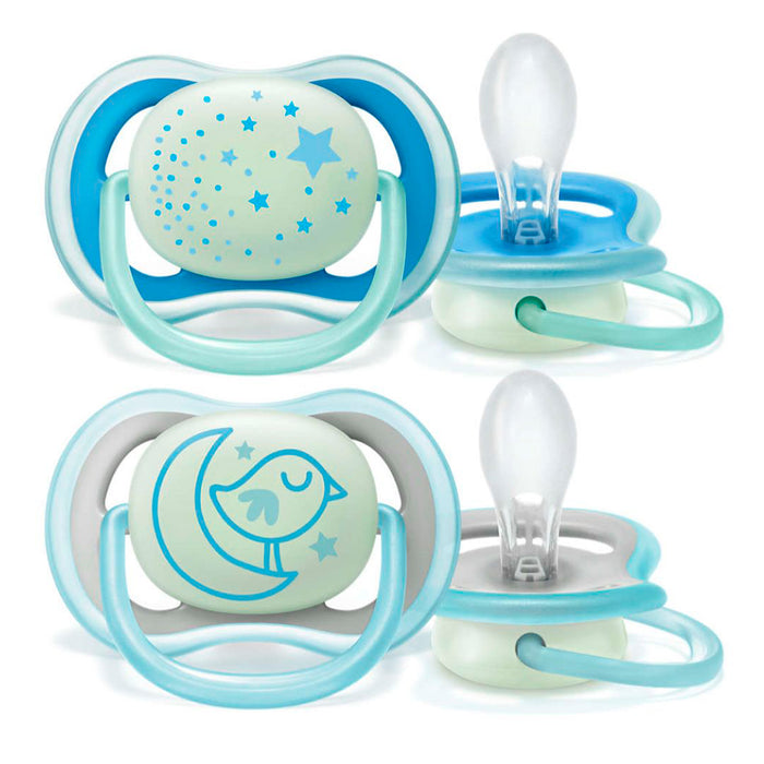 Chupete Ultra Air Avent Niña 6-18 Meses X 2 Unidades