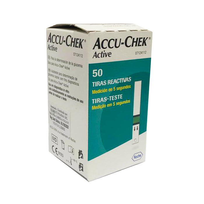 Cinta Accu-Chek Active Gluco X 50 Unidades