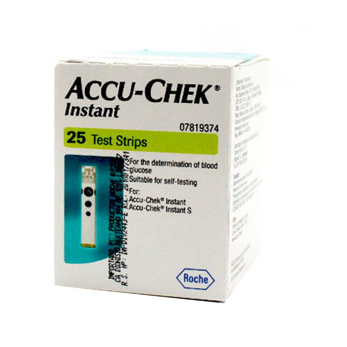 Cinta Accu-Chek Instant Gluco X 25 Unidades