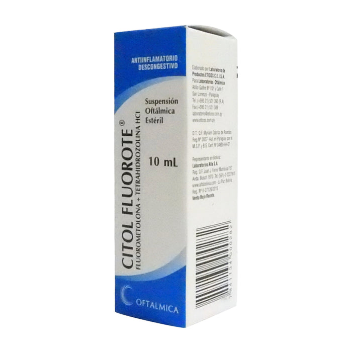 Citol Fluorote Colirio X 5Ml Fluorometolona Tetrah