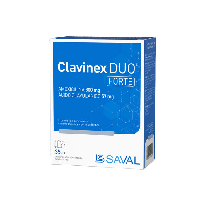 Clavinex Duo Forte Suspensión Oral X 35Ml