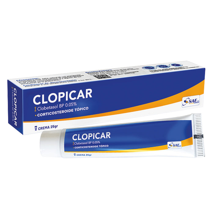 Clopicar 0.05% Crema Clobetasol X 25G