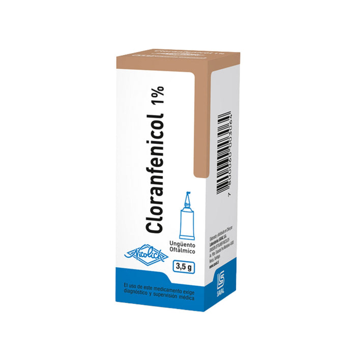 Cloranfenicol 1% Ungüento Oftálmico X 3.5G
