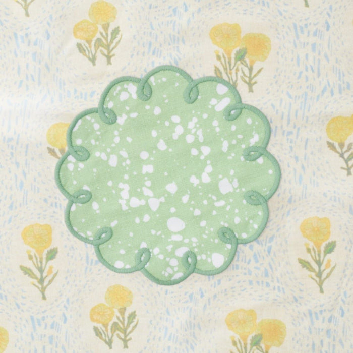 Green Speckle / No Embroidery