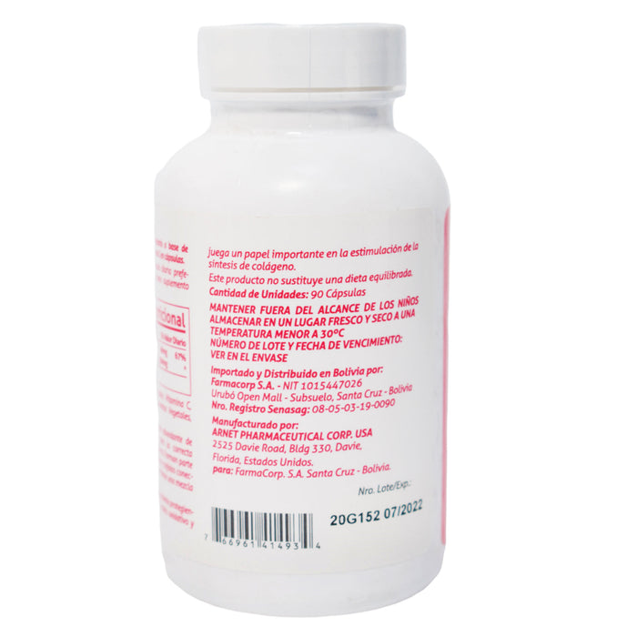 Colageno+C Farmacorp X 90 Cap
